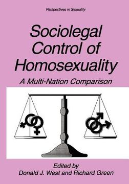 portada sociolegal control of homosexuality: a multi-nation comparison (en Inglés)