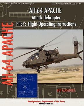 portada ah-64 apache attack helicopter pilot's flight operating instructions (en Inglés)