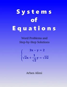 portada Systems of Equations: Word Problems and Step-by-Step Solutions