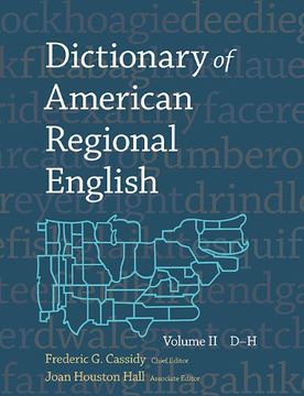 portada Dictionary of American Regional English: Volume ii: D-H: D-h vol 2 (in English)