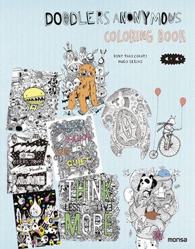 portada Doodlers Anonymous. Coloring Book (in Spanish)
