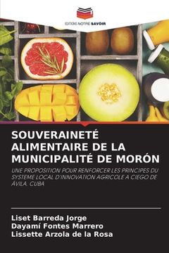 portada Souveraineté Alimentaire de la Municipalité de Morón (en Francés)