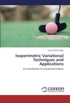 portada isoperimetric variational techniques and applications (en Inglés)