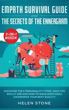 portada Empath Survival Guide and The Secrets of The Enneagram 2-in-1 Book: Discover The 9 Personality Types, Who You Really Are and How to Make Emotional Awa (in English)