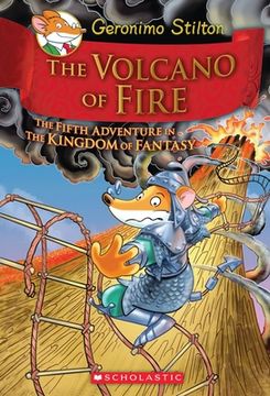 portada Geronimo Stilton and the Kingdom of Fantasy #5: The Volcano of Fire (in English)