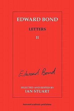 portada edward bond: letters 2 (en Inglés)