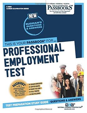 portada Professional Employment Test (en Inglés)