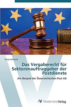 portada Das Vergaberecht für Sektorenauftraggeber der Postdienste