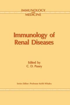 portada Immunology of Renal Disease (en Inglés)