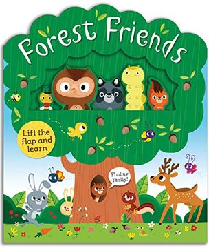 portada Forest Friends: A Lift-And-Learn Book (Lift-The-Flap tab Books) (in English)