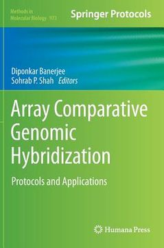 portada array comparative genomic hybridization: protocols and applications