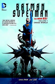 portada Batman/Superman Vol. 1: Cross World (The new 52) (en Inglés)