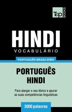 portada Vocabulário Português Brasileiro-Hindi - 3000 palavras (en Portugués)