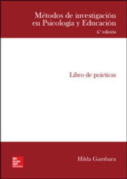portada POD - METODOS DE INVESTIGACION EN PSICOLOGIA Y EDUCACION. LIBRO DE PRACTICAS