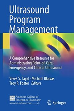portada Ultrasound Program Management: A Comprehensive Resource for Administrating Point-Of-Care, Emergency, and Clinical Ultrasound (en Inglés)