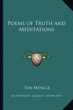 portada poems of truth and meditations (en Inglés)