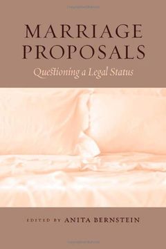 portada Marriage Proposals: Questioning a Legal Status 