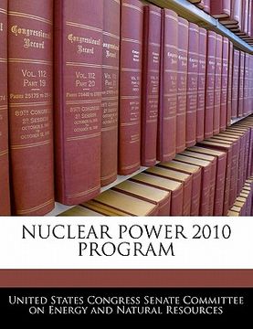 portada nuclear power 2010 program (in English)