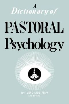 portada dictionary of pastoral psychology (in English)