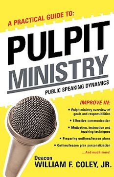portada a practical guide to pulpit ministry (en Inglés)
