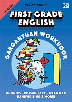 portada Mrs Wordsmith First Grade English Gargantuan Workbook: Phonics, Vocabulary, Grammar, Handwriting and More! (in English)