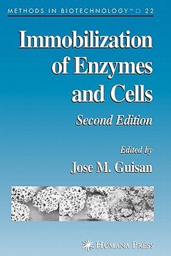 portada immobilization of enzymes and cells (en Inglés)