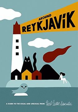 portada Around Reykjavik (Folded Map) /Anglais