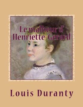 portada Le malheur d' Henriette Gerard (in French)