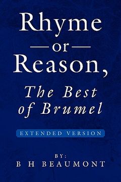portada rhyme or reason, the best of brumel (en Inglés)
