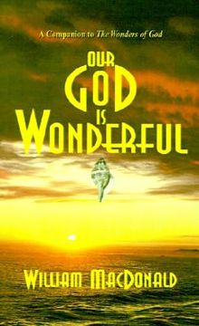 portada our god is wonderful (in English)
