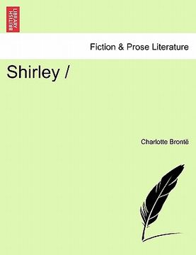 portada shirley / (en Inglés)
