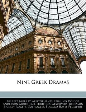 portada nine greek dramas (en Inglés)