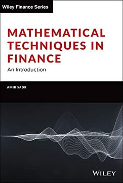 portada Mathematical Techniques in Finance: An Introduction (en Inglés)