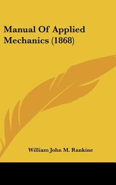 portada manual of applied mechanics (1868)