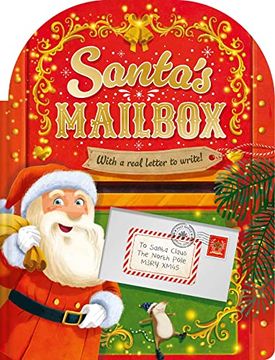 portada Santa's Mailbox: Festive Storybook with Your Very Own Letter to Send to the North Pole! (en Inglés)