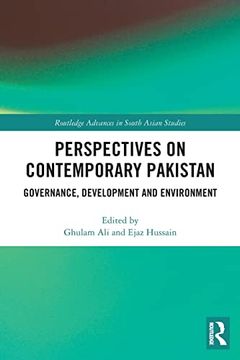 portada Perspectives on Contemporary Pakistan: Governance, Development and Environment (Routledge Advances in South Asian Studies) (en Inglés)