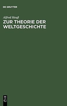 portada Zur Theorie der Weltgeschichte (in German)