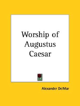 portada worship of augustus caesar (in English)