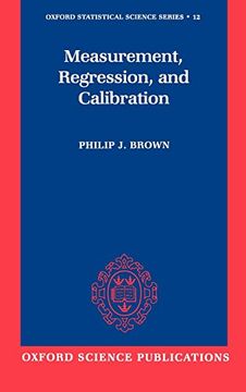 portada Measurement, Regression, and Calibration (Oxford Statistical Science Series) (en Inglés)