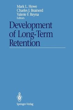 portada development of long-term retention (en Inglés)