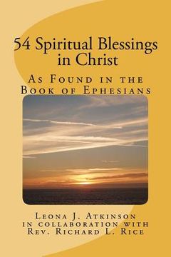 portada 54 spiritual blessings in christ (en Inglés)