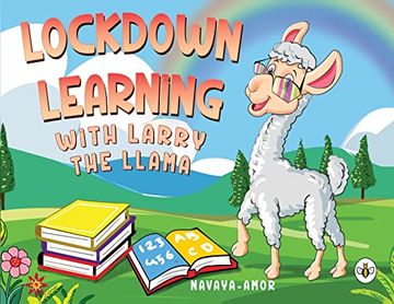 portada Lockdown Learning With Larry the Llama (en Inglés)