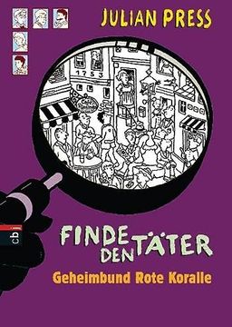 portada Finde den Täter - Geheimbund Rote Koralle: Band 5 (in German)