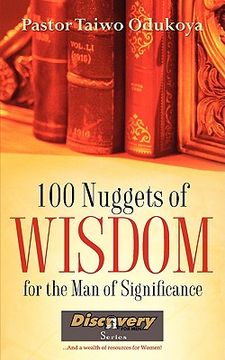 portada 100 nuggets of wisdom for the man of significance (en Inglés)