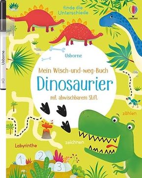 portada Mein Wisch-Und-Weg-Buch: Dinosaurier: Mit Abwischbarem Stift (Meine Wisch-Und-Weg-Bücher) (en Alemán)
