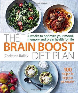portada Brain Boost Diet Plan: 4 Weeks to Optimise Your Mood, Memory and Brain Health for Life (en Inglés)