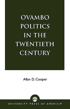 portada ovambo politics in the twentieth century (en Inglés)