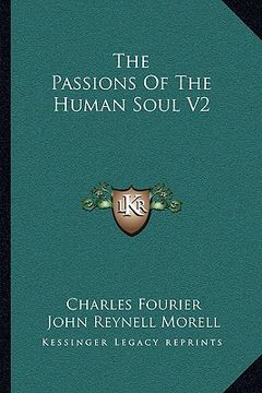 portada the passions of the human soul v2 (in English)
