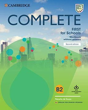 portada Complete First for Schools for Spanish Speakers Workbook Without Answers with Downloadable Audio