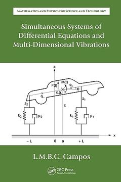 portada Simultaneous Systems of Differential Equations and Multi-Dimensional Vibrations (Mathematics and Physics for Science and Technology) (en Inglés)